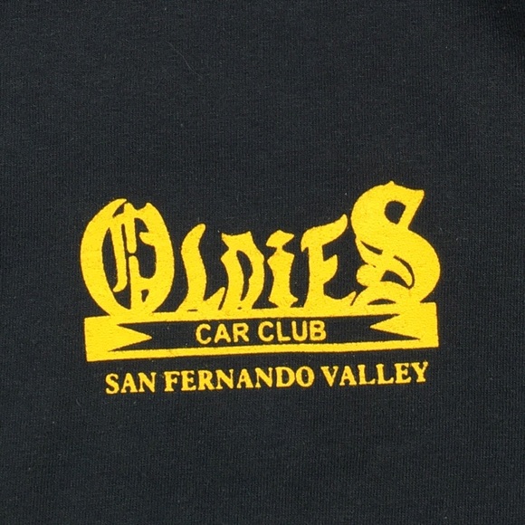 💙Oldies San Fernando Valley Car Club Black Long Sleeve Tee Size 2X - Picture 2 of 9